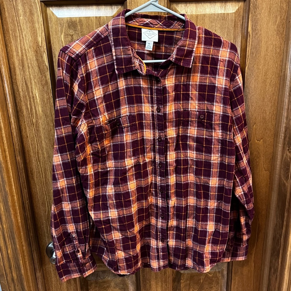 Women’s St John’s Bay Cotton Flannel XL